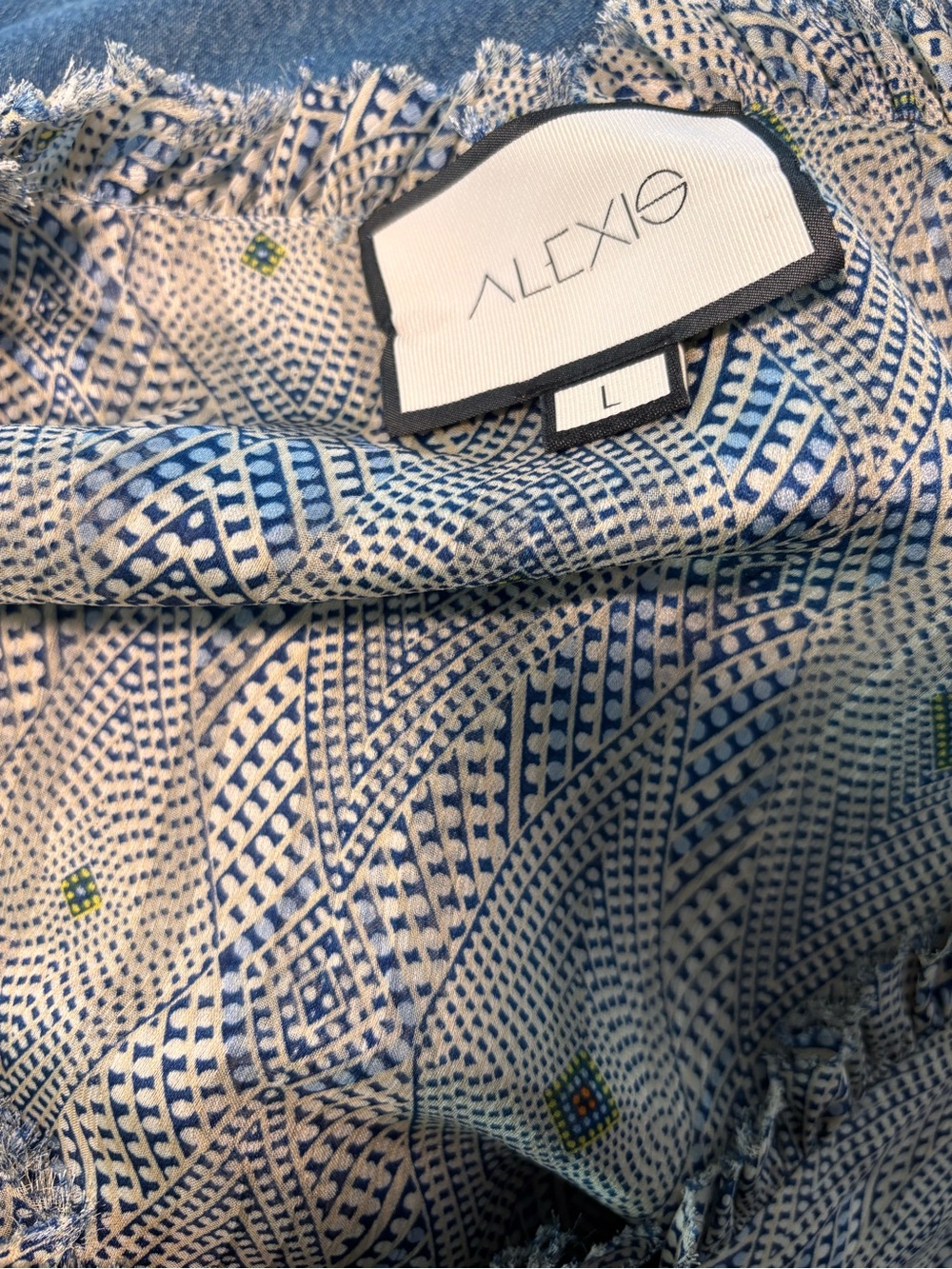 Alexis Leannie ruffle dress size large - Picture 5 of 6